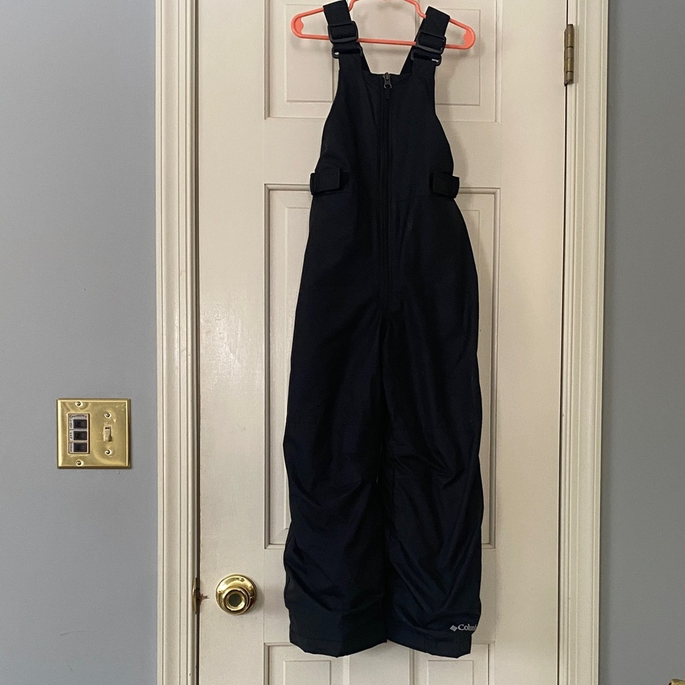 Columbia Kids Black Snow Bib Overalls